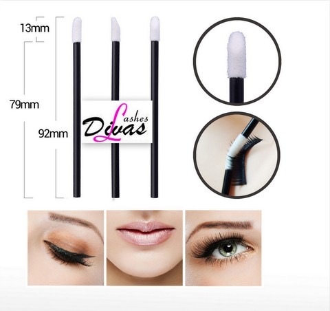 Brush lip extensiones de pestañas - desechable libre de pelusa (ACC-039)