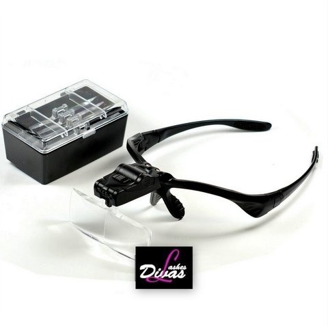 Gafas con 5 Lentes, 2 Luz Led y Banda Elástica MODELO 1 (ACC-063)