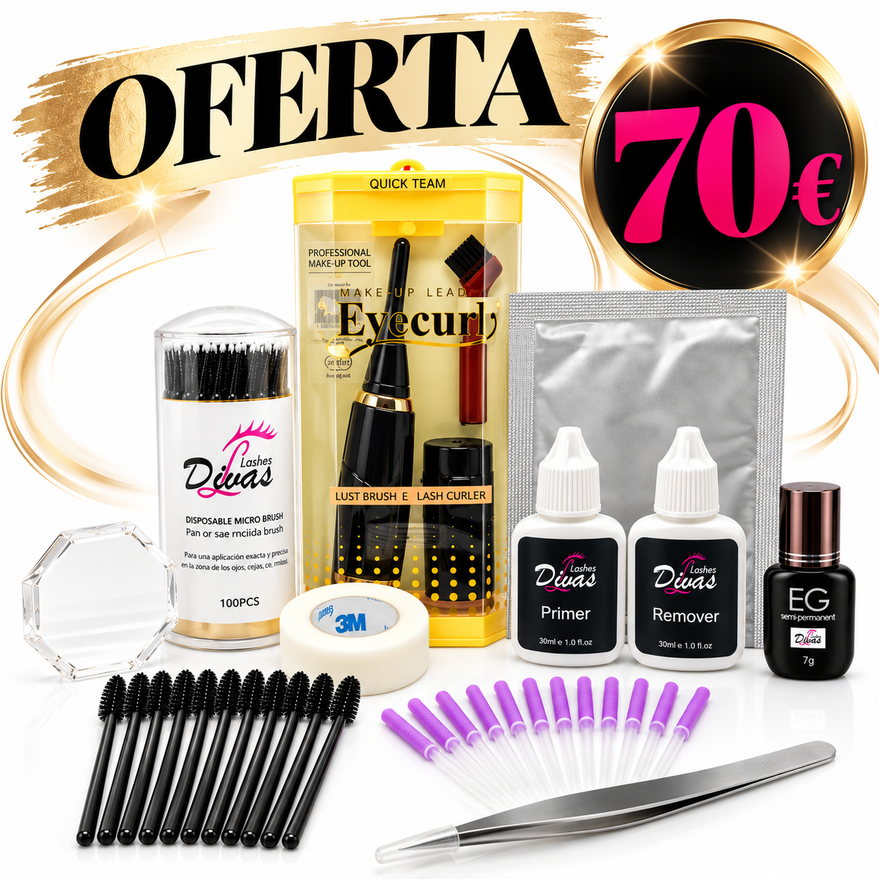 Kit Máscara Semipermanente (MASC-001) ¡Oferta!