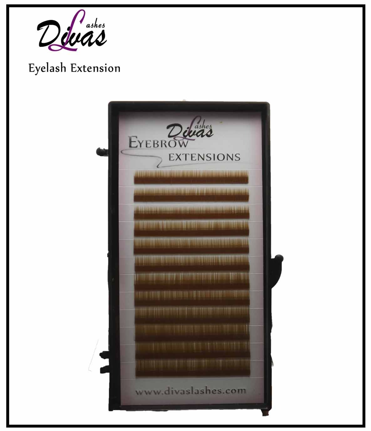 Extensiones de Cejas Rubio Medio 015 MIX (5,5,5,6,6,6,7,7,7,8,8,8) (CEJAS-008)