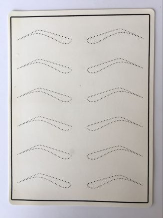 Plantilla Prácticas cejas /micropigmentación-microblading (MICB-015)