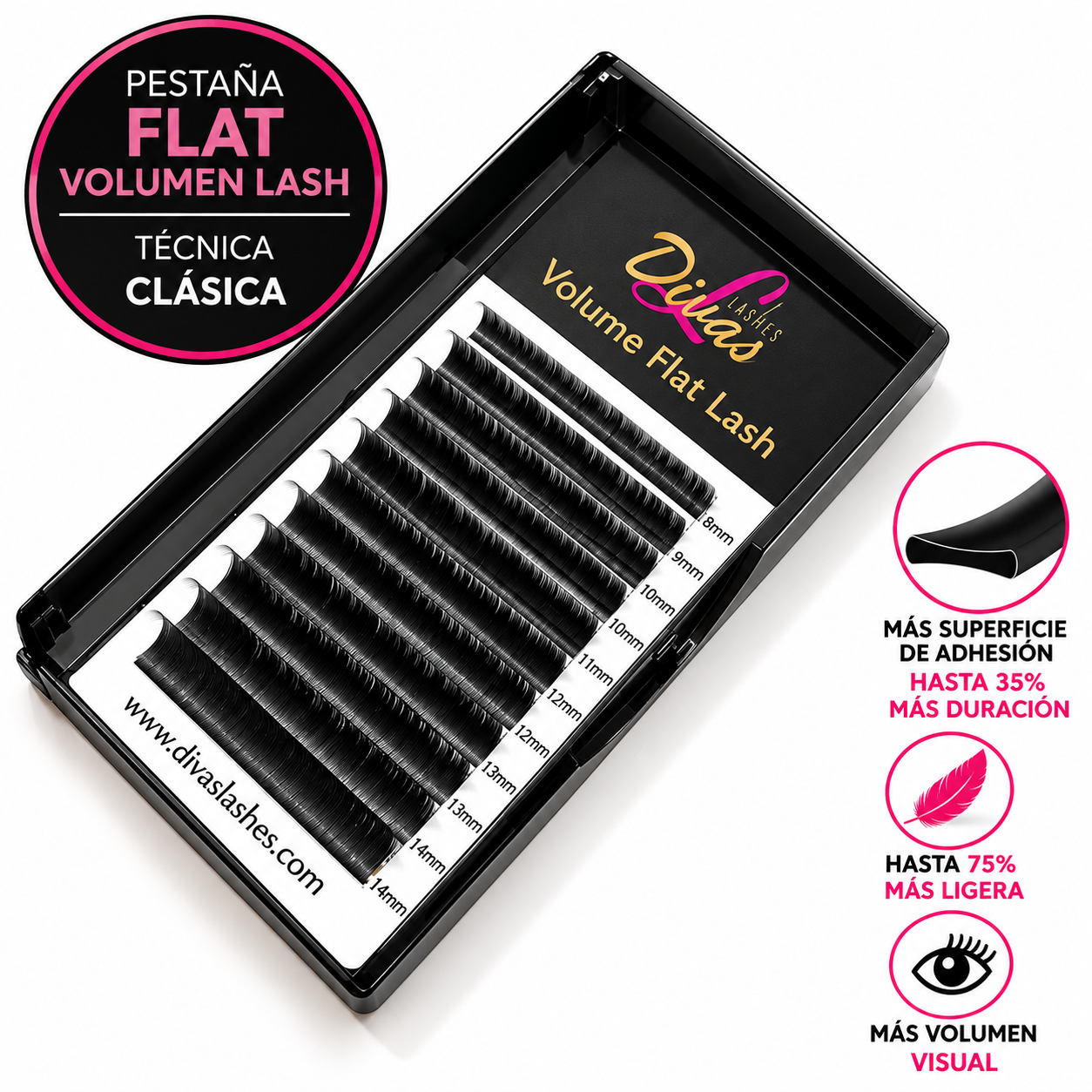 Pestañas FLAT Volumen ¡NUEVO!