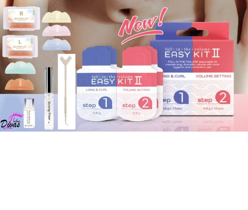 Kit de Lifting Easy Kit monodosis (y reposicion de este) - con neceser Divaslashes (LIFT-038-B)