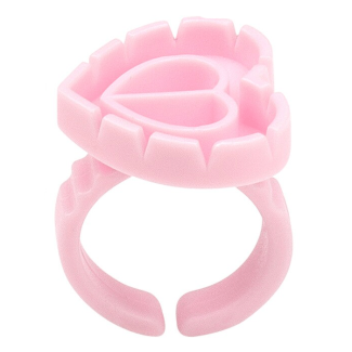 Anillo para crear abanicos - forma corazón