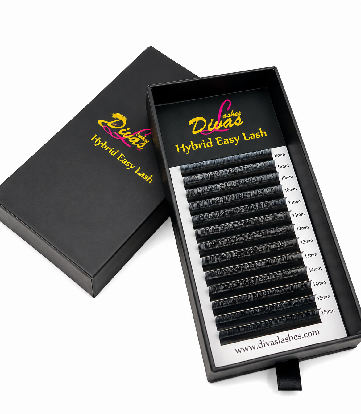 Pestañas Tecnológicas Hybrid Easy Lash YY grosor 007 - 12 Líneas