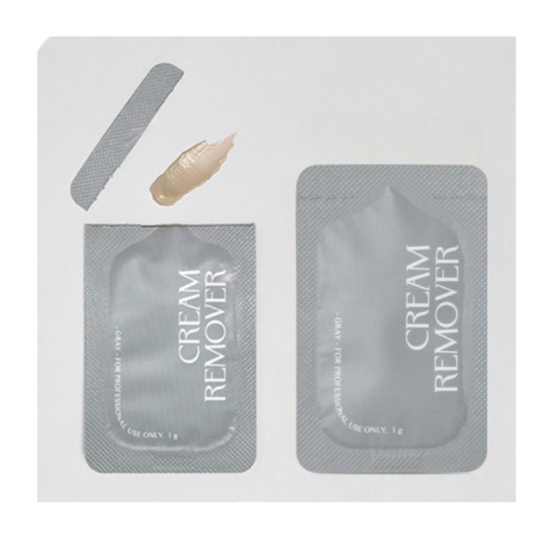 ¡Nuevo! Removedor de pegamento en crema gris (en sobres de1gr) (REM-004-C)