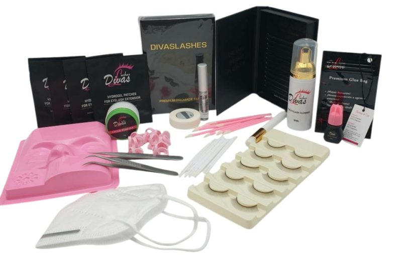 Kit extensiones de pestañas volumen pre-made