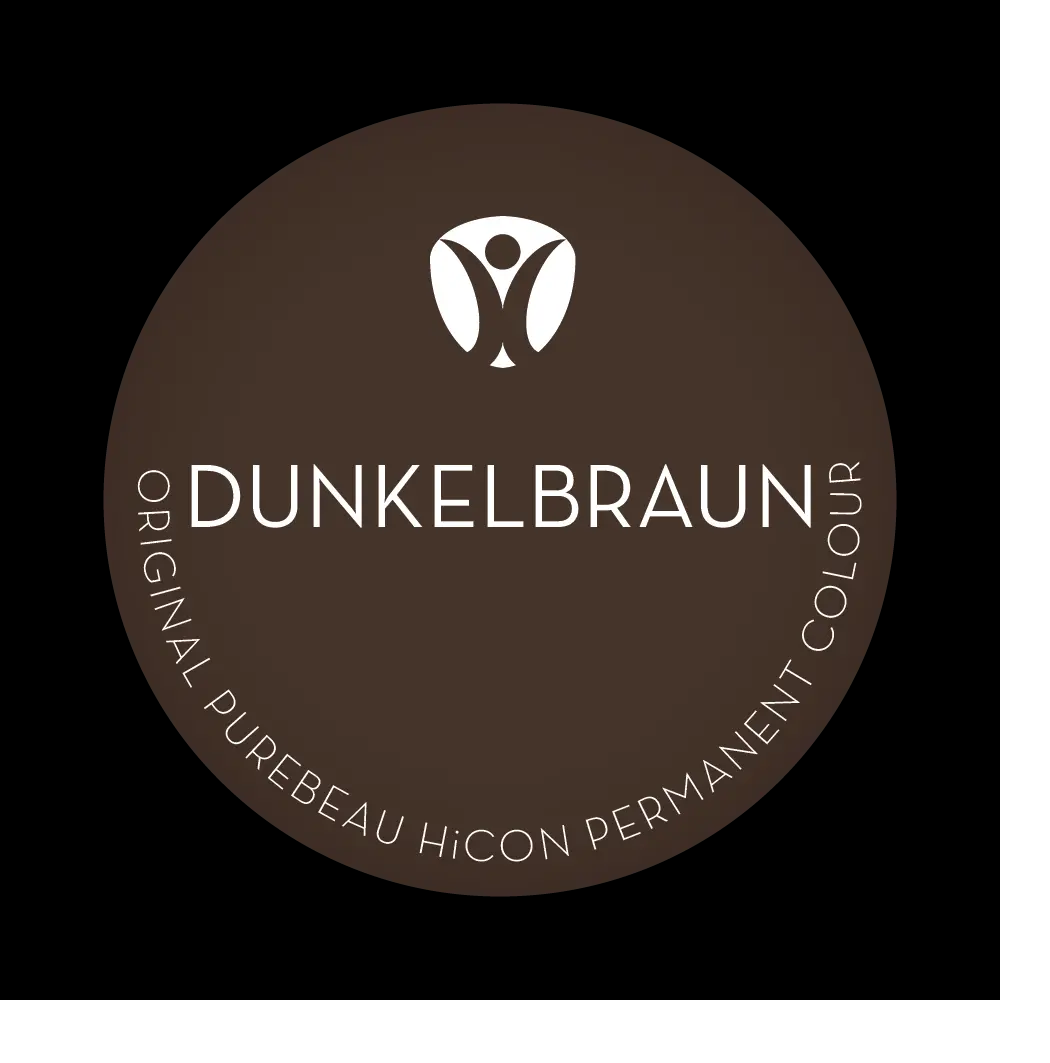 Pigmentos PUREBEAU microblading 3ml - DUNKELBRAUN - Cejas