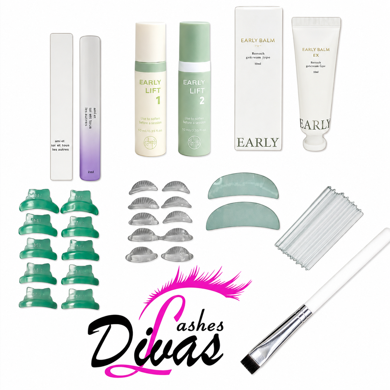 ¡Nuevo! Kit Lifting Coreano con Cisteamina EARLY - adecuado para pestañas y cejas (LIFT-032 COREANO/CISTEAMINA)