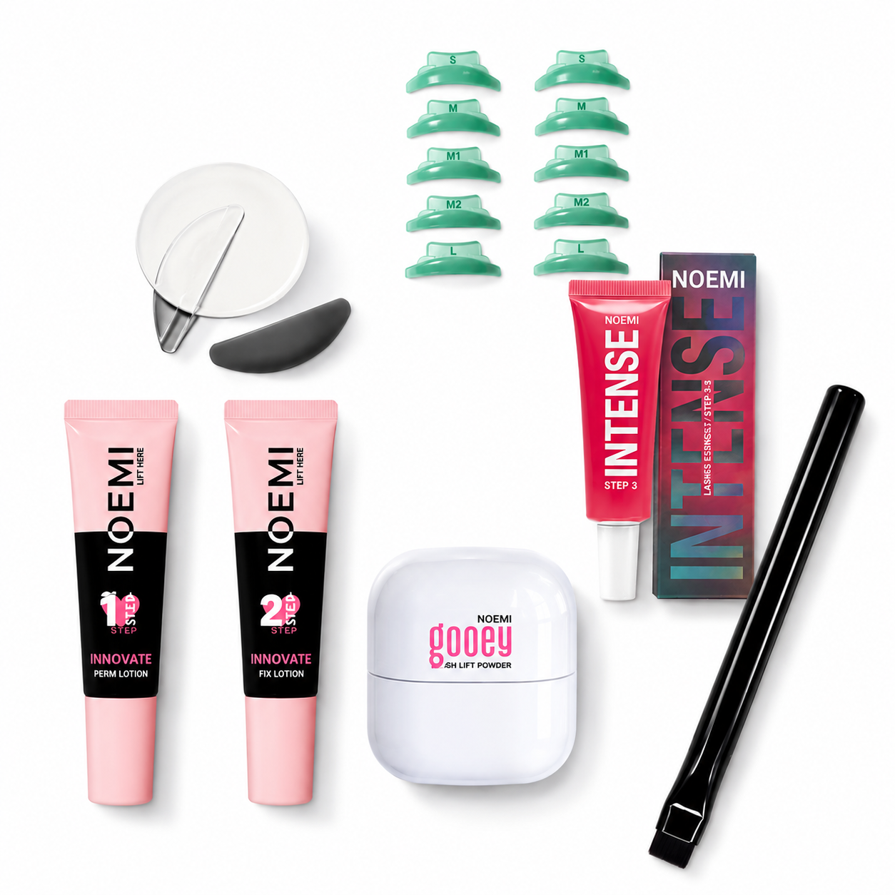 Kit lifting Coreano de pestañas y cejas NOEMI (KIT-NOEMI-001-INNOVATE)