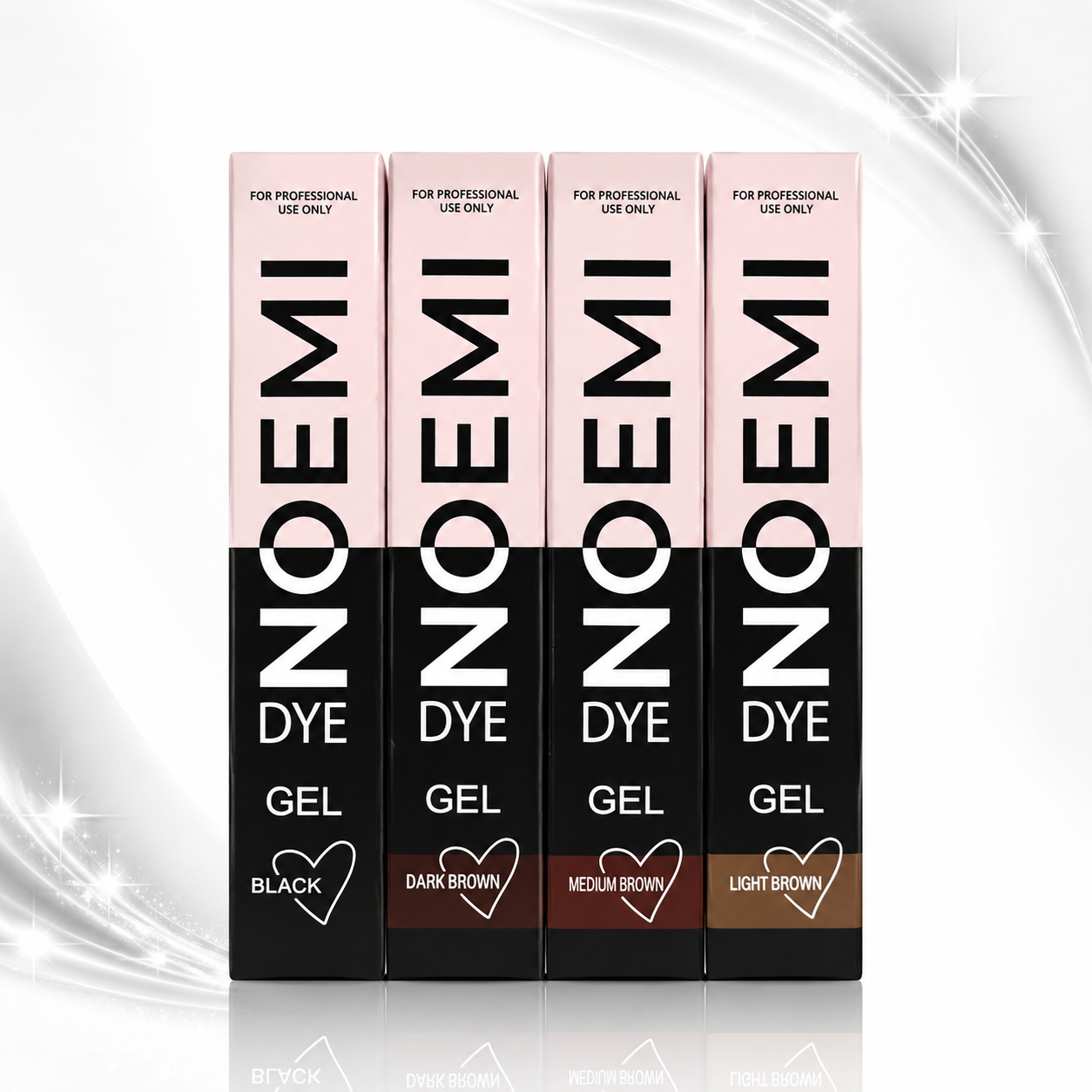 Noemi - NUEVA FORMULA - Tintes en gel para pestañas y cejas, con extracto de henna - 10ml (TINTE-NOEMI-028)