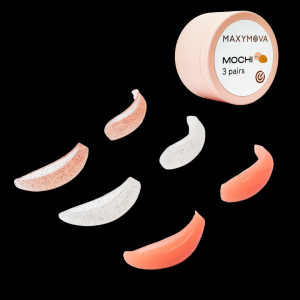 Moldes NOT GLUE de silicona MAXYMOVA MOCHI Glitter tipo LIFT – Ultra suaves, 3 pares (MAXY-020-MOCHI GLITTER)