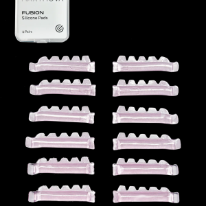 Moldes NOT GLUE de silicona MAXYMOVA FUSION para laminación de pestañas, 6 pares, con efecto rizado para laminación de pestañas técnica coreana (MAXY-021-FUSION)