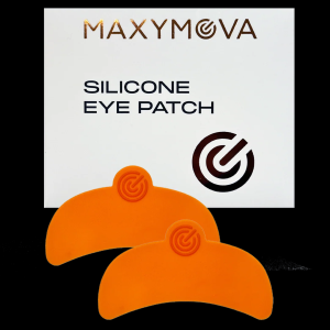 Parches reutilizables de silicona MAXYMOVA para debajo de los ojos – ORANGE (MAXY-023-PARCHES ORANGE)