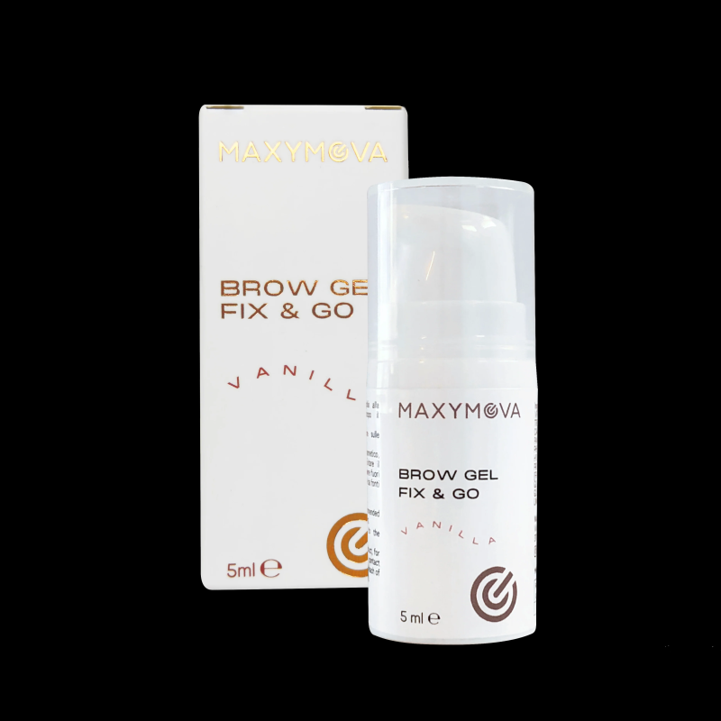 Gel para cejas Fix&Go 5ml - Cuidado posterior a la laminación de cejas, MAXYMOVA