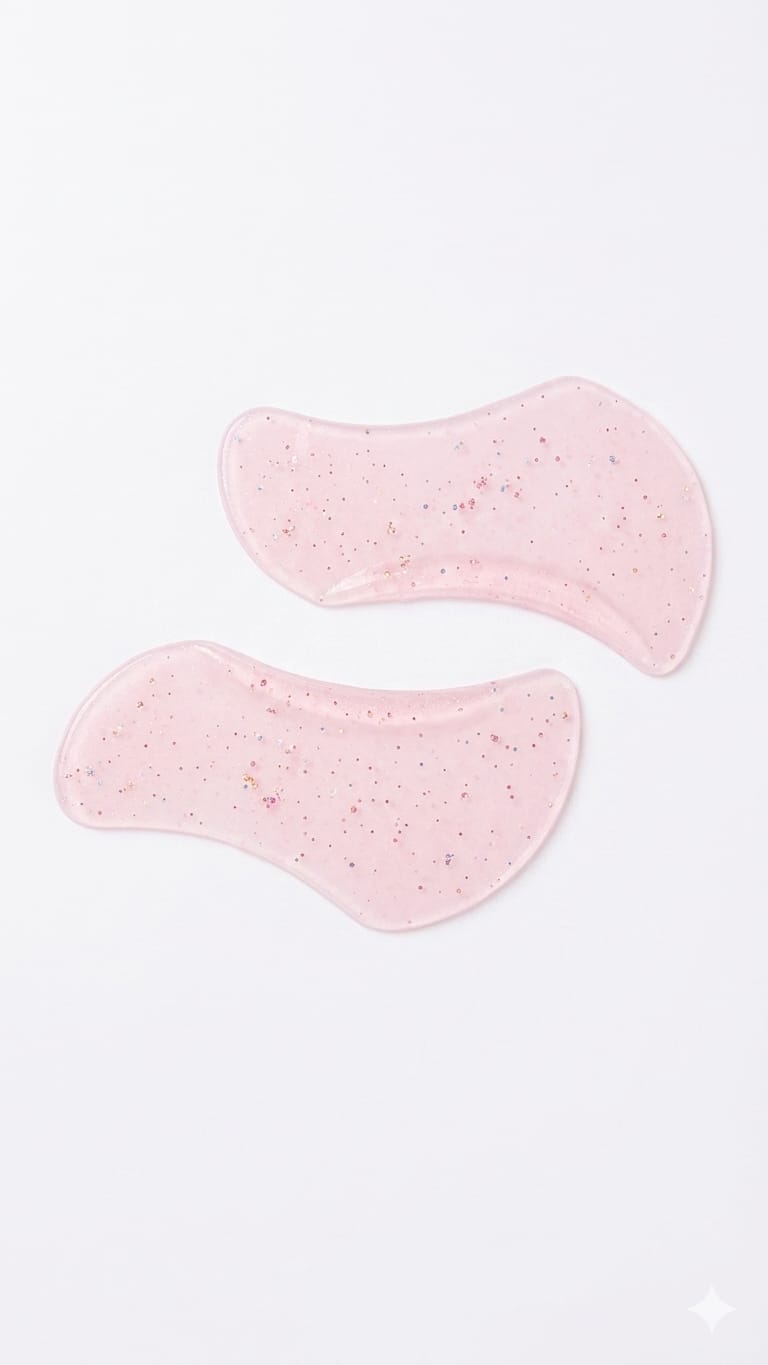 Moldes de silicona alta calidad para pestañas inferiores GLITTER – Un par