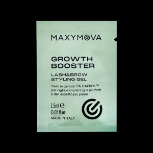 MAXYMOVA – GROWTH BOOSTER Sérum gel avanzado para pestañas y cejas con un 5 % de Capixyl – En sachet 1,5ml
