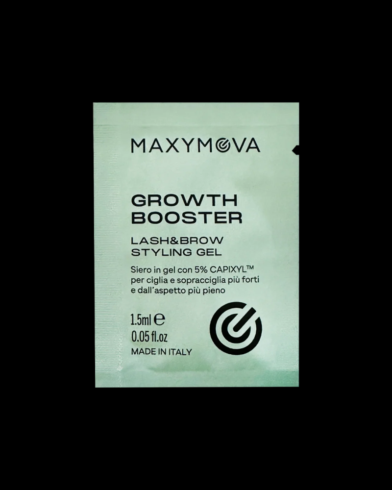 MAXYMOVA - GROWTH BOOSTER Sérum gel avanzado para pestañas y cejas con un 5 % de Capixyl - En sachet 1,5ml
