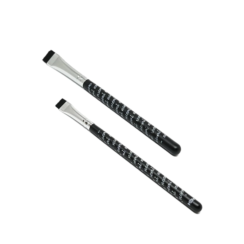 Noemi - Set de pinceles planos para pestañas y cejas K04 - K06