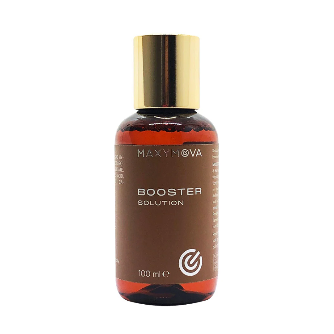 Booster solution MAXYMOVA 100ml - Mezclador potenciador óptimo de color para cejas con henna (MAXY-014-A-BOOSTER)