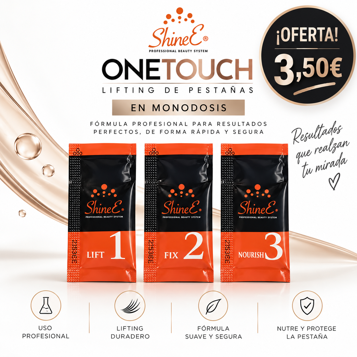¡OFERTA! Monodosis para Lifting de pestañas y cejas Onetouch